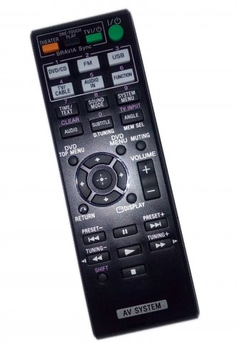 Replacement Remote Control Compatible for Sony HBD-DZ171 DAVTZ230CEL DAV-DZ340CEL HBDTZ710 DAVTZ710 