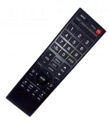 Replacement Remote Control Compatible for Toshiba 50L2200U CTRC1US16 19SL400 22C100 55SL412U LED HDT