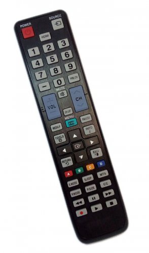 Replacement Remote Control Compatible for Samsung LN32C530F1FXZX LN32C459E1H LN37C539F1H LN46C540F2F