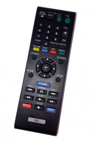 Replacement Remote Control Compatible for Sony BDP-S1100 BD-PS780 BDPS480 RMT-B115A BDP-S5100E BD Bl