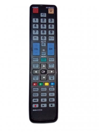 BN59-01014A Remote Control Replacement for Samsung LE32C530F1W PN50C550G1FXZA PN58C590 PS50C550G1W P