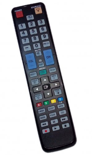 Replacement Remote Control Compatible for Samsung LE40C530 LN40C630 LN46C550J1F LE46C530F1WXZF LE46C