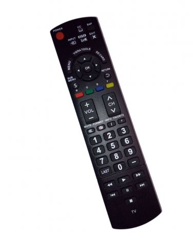 Replacement Remote Control Compatible for PANASONIC TH-42LRU20 TC-42LD24 TC-42PC2 TH-55LRU50 TC-P42X