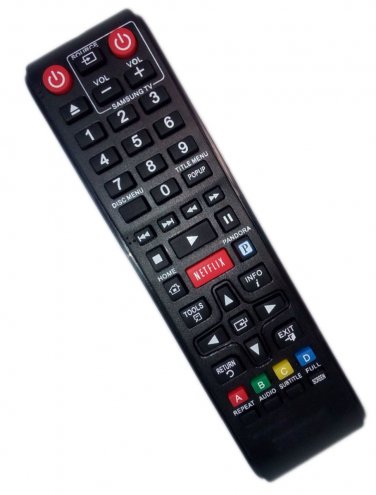 Replacement Remote Control Compatible for Samsung BD-E5900 AK5900146A BDE5400 BD-E5300/ZA BDEM53ZA B
