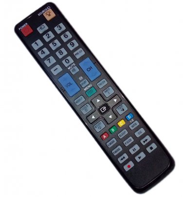 Replacement Remote Control Compatible for Samsung LN60C630K1FXZX PN63C550G1FXZC PN63C590G4FXZC UN32C