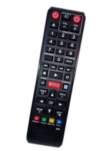 Replacement Remote Control Compatible for Samsung BD-E5400/ZC BD-EM53C BDE5300ZA BDEM53 BD-EM53ZA BD