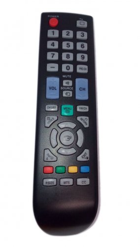 Replacement Remote Control Compatible for Samsung LN22B360C8DUZA LN32B350F1D LS19CFNKFY/ZX LS25EMKUY
