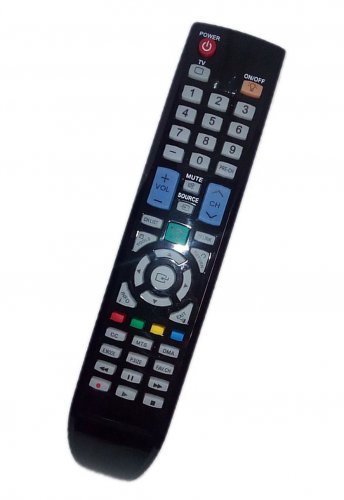 Replacement Remote Control Compatible for Samsung LN40B610A5F HL67A750 LN46A650A1FXZC LN46A750R1FXZA