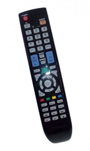 Replacement Remote Control Compatible for Samsung PN50A550S1F LN46B540P8FUZA PN63B550 LN40B630N1FUZA