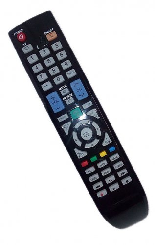 Replacement Remote Control Compatible for Samsung HL61A650C1FXZC LN40A650A1FXZA LN40A750R1FXZX LN46A