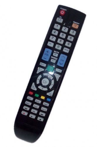 Replacement Remote Control Compatible for Samsung LN37B550K1FXZA HL61A650C1FXZA LN40A650A LN40A750R1