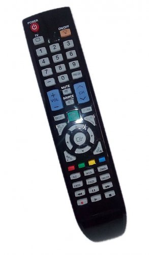 Replacement Remote Control Compatible for Samsung PN58A550S1F LN52B530P7FXZC PN63B590 LN40B640 LN40B