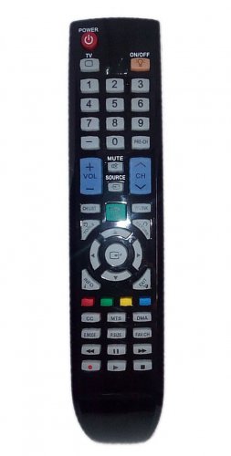 Replacement Remote Control Compatible for Samsung LN40A550P1FXZA LN46A660A2F PN58A760T1FXZA UN46B600