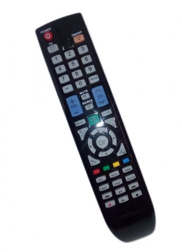 Replacement Remote Control Compatible for Samsung LN52A750R1FXRL BN5900850A LN46B610 HL72A650C1FXZC 