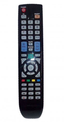 Replacement Remote Control Compatible for Samsung PL50A650 LN46B530 UN55B6000VFXZL LN32B650T1FXZL LN