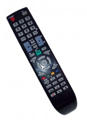Replacement Remote Control Compatible for Samsung LE22B451C4H BN5900901A LE40B530P7W/XXC LE32B530P7W