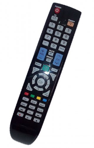 Replacement Remote Control Compatible for Samsung PN58B53X2FXZC LN46B630 LN40B540P8F HL61A750A PL42B