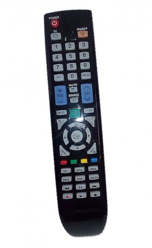 Replacement Remote Control Compatible for Samsung UN46B6000VFXZC PN50B560 LN40A540P2FXZC PN63A650T1F