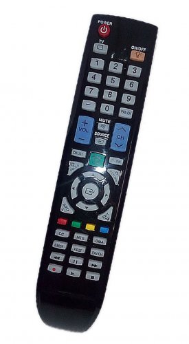 Replacement Remote Control Compatible for Samsung PN58B560T5 LN37B650T1FXZX LN40B500 PN42A450 LN46B5