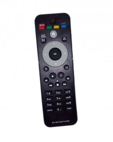 Replacement Remote Control Compatible for Philips BDP2100/F7 996510049464 BDP3406F7 BDP2205/F7 BDP23