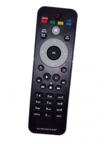 Replacement Remote Control Compatible for Philips BDP2100F7 996510041571 BDP5406 BDP2900/F7 BDP2285 