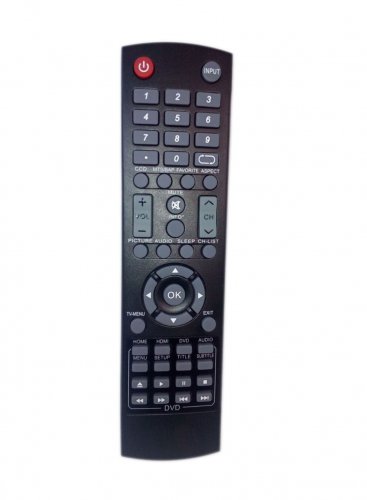 Replacement Remote Control Compatible for Insignia NS24DD220NA16 NS-28DD310NA15 NS28DD310NA15 NS-32D