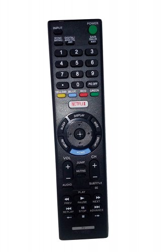 Replacement Remote Control Compatible for Sony KDL32W650D RMTTX102B 149297721 KDL-32R507C KDL48W600D