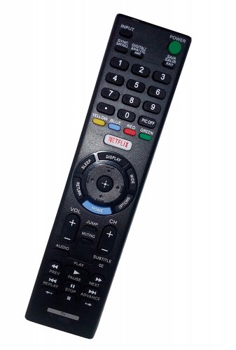 Replacement Remote Control Compatible for Sony KDL-55W6500 KDL48R559C KDL-40W655D KDL48W655D KDL-55W