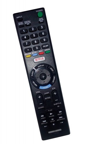 Replacement Remote Control Compatible for Sony KDL40R550C KDL40W600D KDL-32W607D KDL48R550C KDL32W60