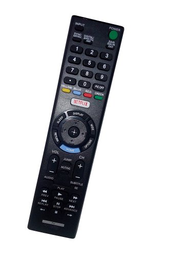 Replacement Remote Control Compatible for Sony KDL55W6500 KDL-40R559C KDL48R557C KDL55W6500D KDL55W6