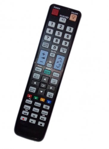 Replacement Remote Control Compatible for Samsung PS51D8000FM AA59-00451A UE40D6530W UN40D5500RRXZQ 