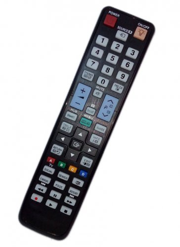 Replacement Remote Control Compatible for Samsung UE40D8000 UE55D6530W UN46D7000LFXZAH301 UN32D6000S