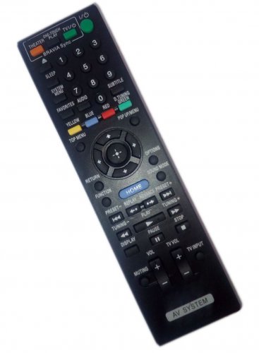 Replacement Remote Control Compatible for Sony BDV-E770W BDVE570 HBDT57 HBD-E770W HBDF7 Blu-Ray / Ho