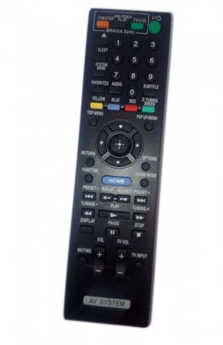 Replacement Remote Control Compatible for Sony BDV-E570 BDVE470 HBD-T57 BDVT37 HBD-F7 Home Theater A