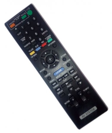 Replacement Remote Control Compatible for Sony BDV-E870 BDVE770W BDV-T57 HBDE770W AV System
