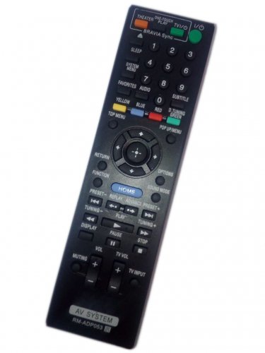 Replacement RM-ADP053 1-487-647-11 Remote Control Replacement for Sony BDV-E370 BDVF500 BDV-F7 HBDE5