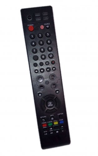 Replacement Remote Control Compatible for Samsung LNT4053HX/XAA PL42C91HX/XAZ LNS2641DX/XAA LNT4665F