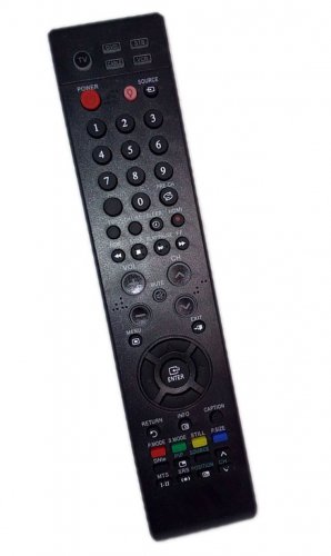 Replacement Remote Control Compatible for Samsung NT3732H LNT3253 PL42C71HPX/XAX HLT6176SXXAC LN26R7