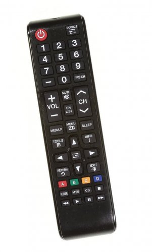 Replacement Remote Control Compatible for Samsung LH46HDPLGA AA5900666A UN60FH6200FXZA UN32EH4003V U