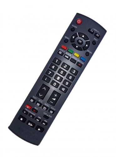 Replacement Remote Control Compatible for Panasonic TX-32LED7FM TX26LED8F TH-37PX8E TX32LXD71F TH-50