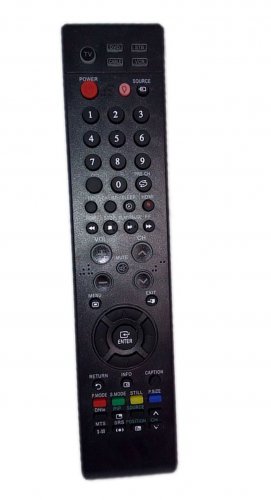 Replacement Remote Control Compatible for Samsung LNT2642HX/XAC LN46N81BD LN40S81BX/RCL HLT6176SX/XA