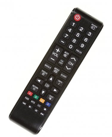 Replacement Remote Control Compatible for Samsung LH40HDPLGA/ZA UN60FH6200FX UN32EH4003FXZA UN50J500