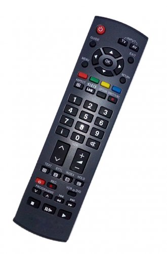 Replacement Remote Control Compatible for Panasonic TX-26LXD70 EUR7651110A TX26LMD70/F TX-37LZD800A 