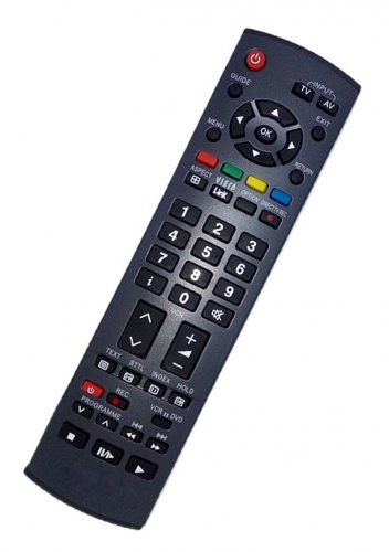Replacement Remote Control Compatible for Panasonic TX-26LED7F EUR7651150 TX26LXD70A TH-37PX7E TH42P