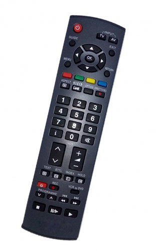 Replacement Remote Control Compatible for Panasonic TX-32LMD72F TX32LMD70/F TH-42PX70B TH37PXE/B TH-