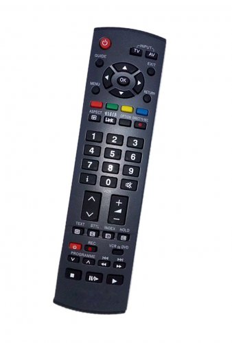 Replacement Remote Control Compatible for Panasonic TX-32LED7F TX26LED7F TH-37PX8ESA TX32LXD70/F TH-