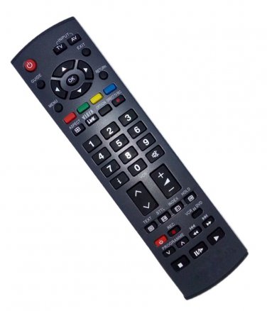 Replacement Remote Control Compatible for Panasonic TX-32LMD71F TX32LMD70 TH-42PX70A TH37PV7P/F TH-5