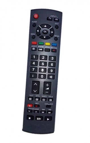 Replacement Remote Control Compatible for Panasonic TX-32LED7FA N2QAYB000228 TX26LXD71F TH-37PX8EA T