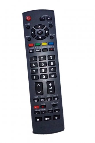 Replacement Remote Control Compatible for Panasonic TX-26LMD71F EUR76280030 TX26LMD7FA TX-32LZD80 TH