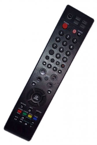Replacement Remote Control Compatible for Samsung LNT2353HX/XAC LN46F81BD LN40R71BAX/STR HLT5676SX T
